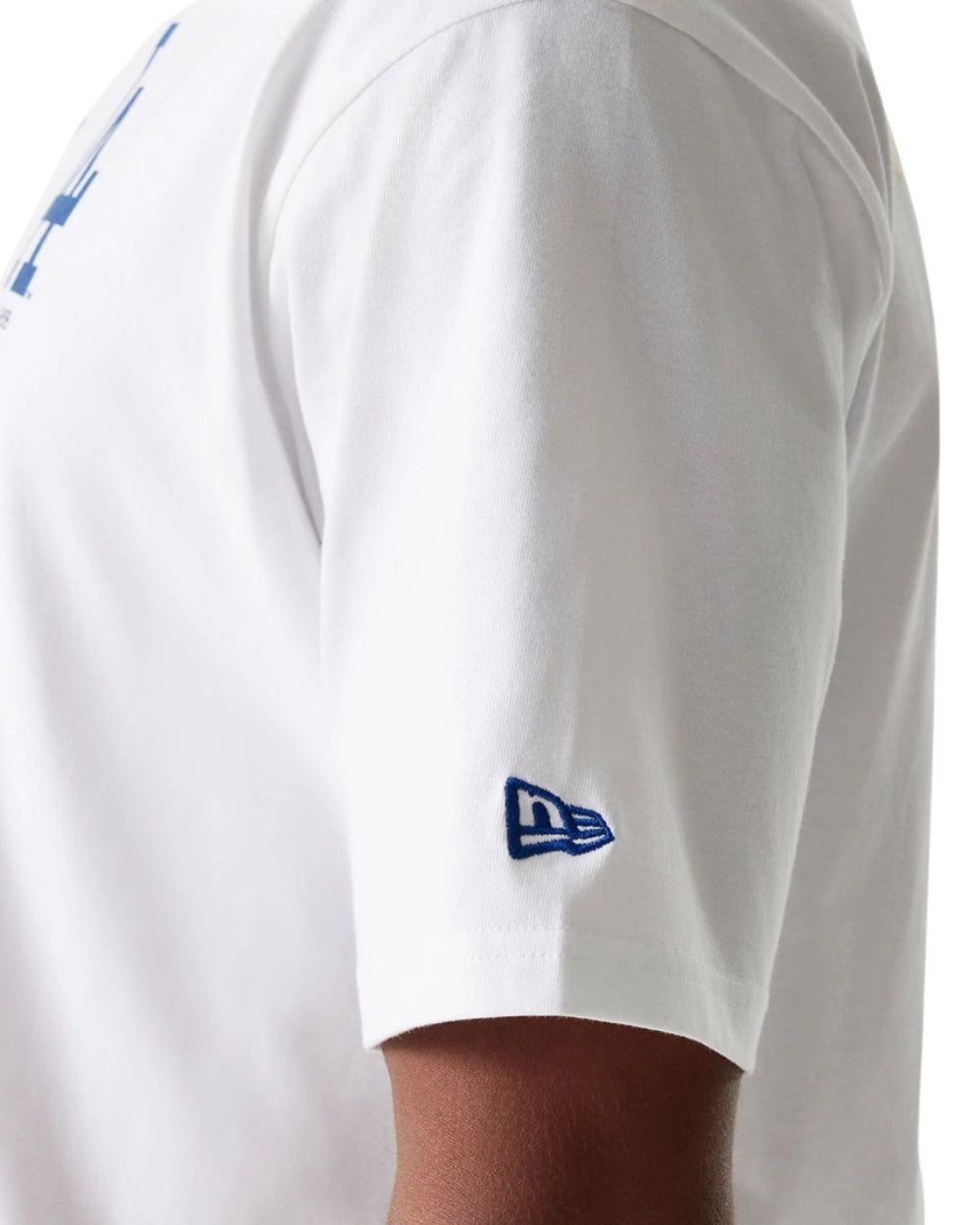 T-SHIRT NEW ERA BASEBALL GRAPH LA DODGERS BLANC