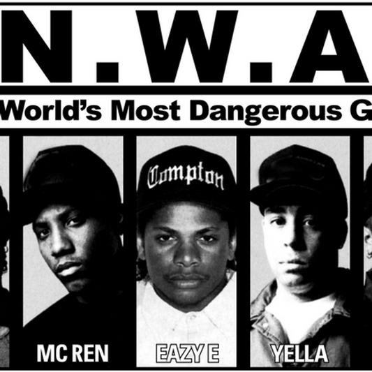 LUMIÈRE SUR LE GROUPE RAP LE PLUS DANGEREUX DES ANNÉES 90 : N.W.A