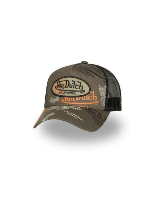 TRUCKER VON DUTCH CAFE KAKI