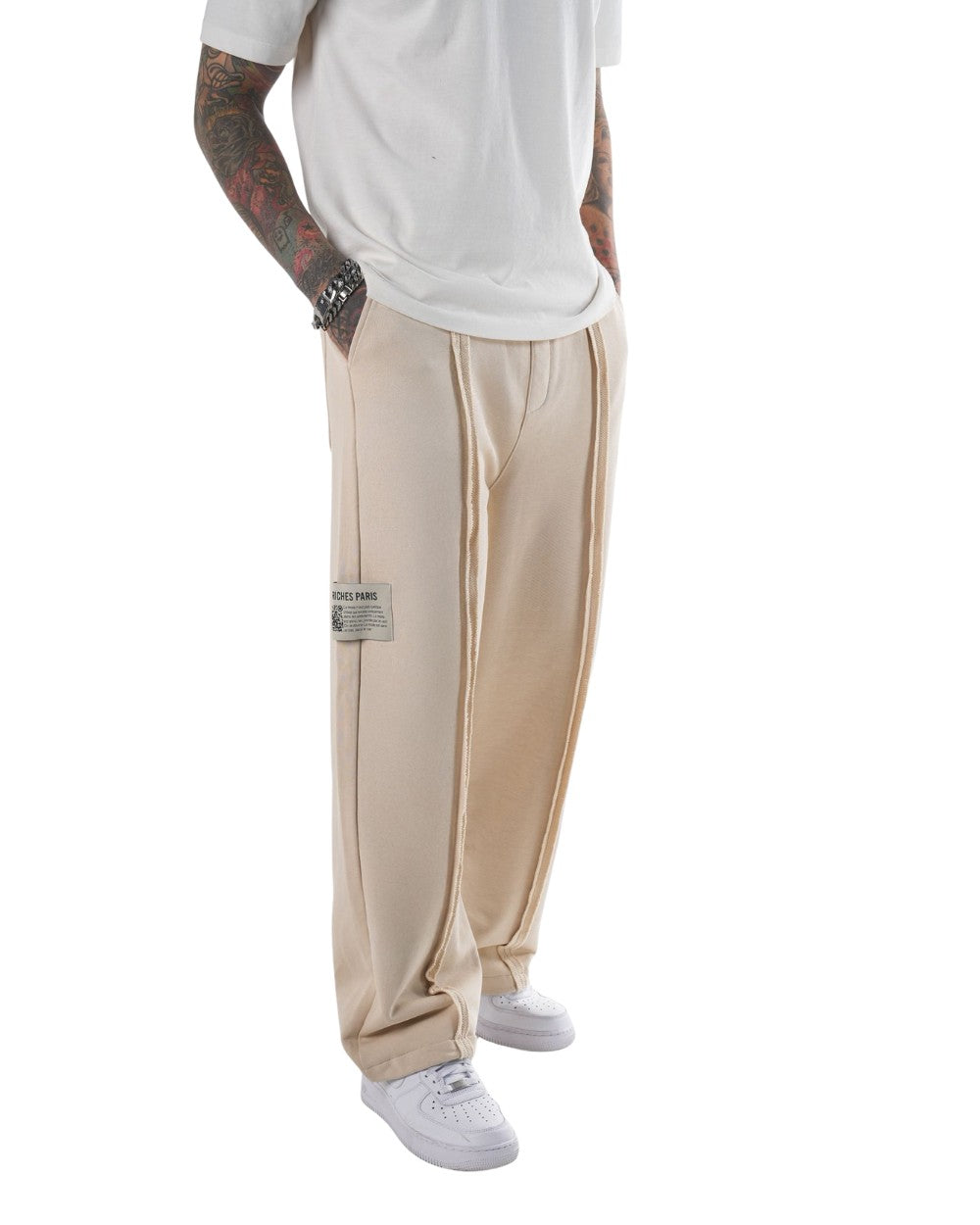 PANTALON JOGGER RICHES PARIS BEIGE