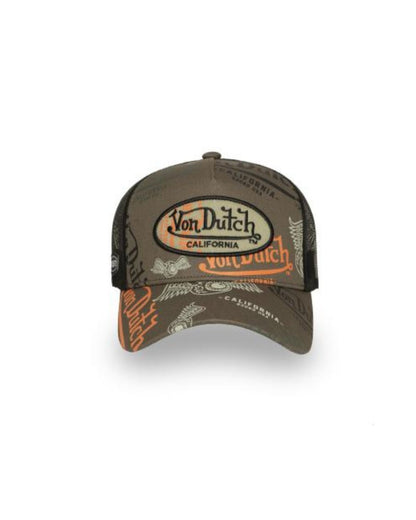 TRUCKER VON DUTCH CAFE KAKI