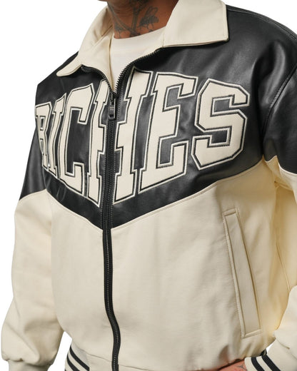 VESTE RICHES PARIS SIMILI CUIR RECORDS