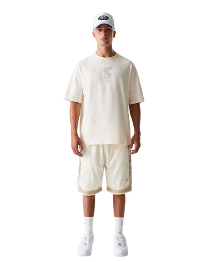 SHORT NEW ERA INFILL MESH MARLINS BEIGE