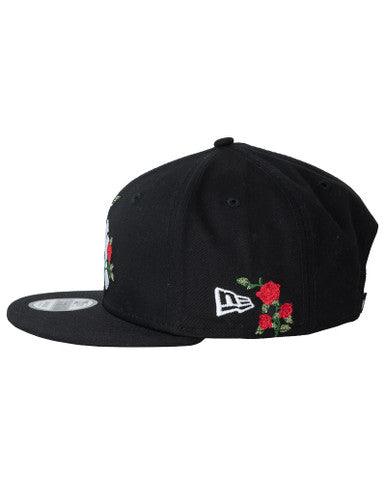 Casquette Fitted 9Fifty Flower New York Yankees Noir New Era - Cashville