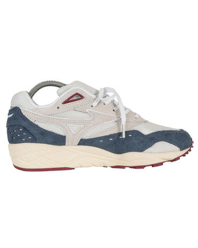 BASKETS MIZUNO CONTENDER S BLANC/BLEU - Cashville