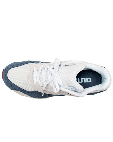 BASKETS MIZUNO CONTENDER S BLANC/BLEU - Cashville