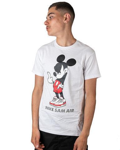 TSHIRT CASHVILLE MICKEY 2 BLANC - Cashville