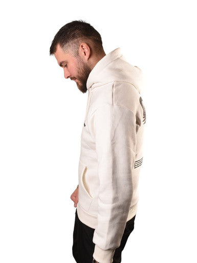 HOODIE GANGS CROW GK2284 BLANC - Cashville