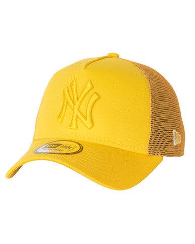 CASQUETTE TRUCKER NEW ERA JUNIOR NEW YORK YANKEES JAUNE - Cashville